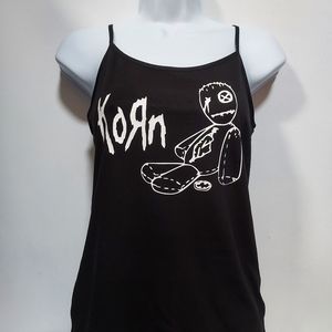 Korn Logo Tank Top - Offizielles Band Merchandise Mit Gritty Design